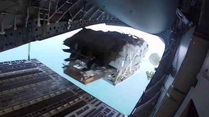 Special Operations Boat Airdrop From C-17: Low Velocity Airdrop Delivery System (LVADS)
