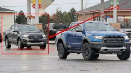 The Never Before Seen Ford Ranger Wildtrak Spied Alongside Ranger Raptor