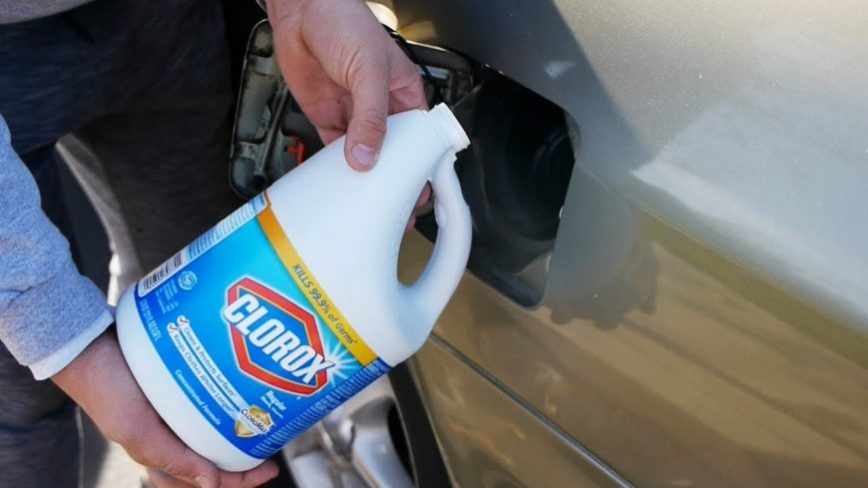 What Happens if you Fill up a Gas Tank with Bleach?