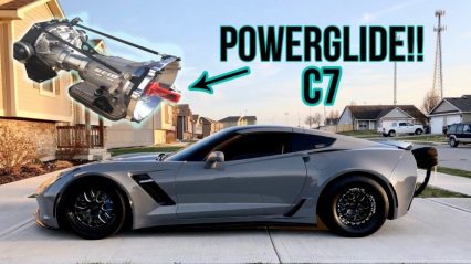 Worlds FIRST C7 Corvette with a POWERGLIDE!!