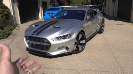 YouTuber Salomondrin Gets His Hands On The Galpin Rocket Mustang! 1 of 2 Ever Built!