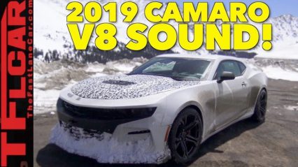 2019 Chevy Camaro SS 6.2L V8 Exhaust Sound – Caught in the Wild