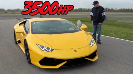 3500HP Lamborghini Mind Blowing ACCELERATION to 229MPH!