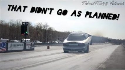 800hp Turbo Camaro Cracks Oil Pan…. Wheels Up Gone Wrong