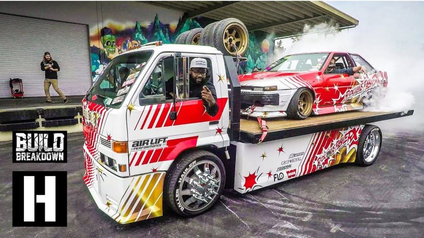 Toyota Corolla on Rollback Tow Truck - Rebaixados Elite Brasil