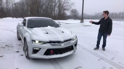 Does Snow/Ice Mode Actually WORK On The New Camaro SS?