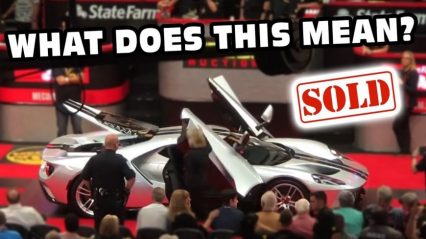 Ford GT Sells Legally For $1.7 Million at Mecum Auctions