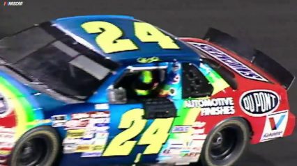 Got ’em! Jeff Gordon Celebrates in NASCAR Victory Lane for the FIRST Time! (1994)