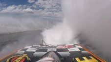 Hydroplane Boats Taking Turns At Over 100+MPH Looks Sketchy!