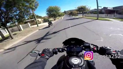 Real Life Supermoto Rider Pulls a Video Game Move, Launches off Parked Trailer