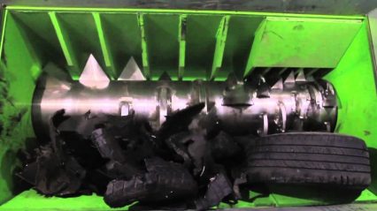 These Machines Shred Tires in Just Seconds!
