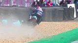 This Might Just Be The Best Save in Motorcycle Racing History, He Went Airborne!