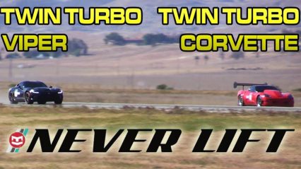 Twin Turbo Viper vs Twin Turbo Corvette – Worlds Fastest Corvette in a 1/2 Mile?