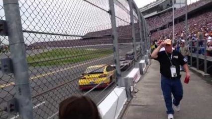 Up Close Video at NASCAR Fence Gives you All-New Perspective on Ultimate Speed