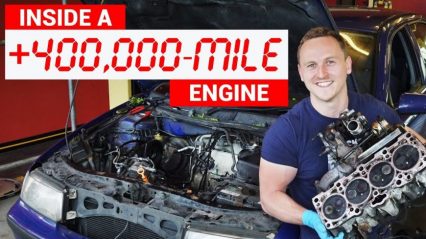 What Does an Engine with Almost 500k Miles Look Like Inside?