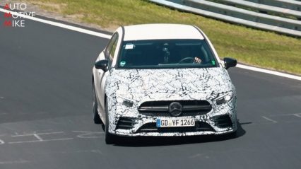 2019 Mercedes A35 AMG Spied Testing at the Nürburgring