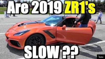 2019 ZR1 Corvette SLOW? Manual Corvette ZR1 in Civilian Hands – 1/4 mile