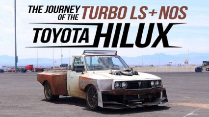 Toyota Hilux Abandoned in the Desert for 15 Years, Gets Turbo LSX Treatment