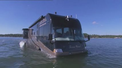 Aquatic Floating RV is the Most Obscure Motor Home You’ll See