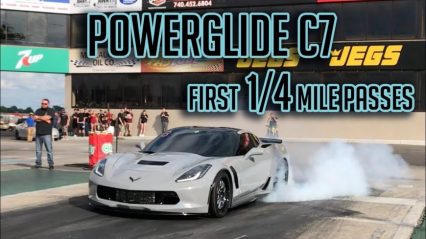 First Powerglide C7 Corvette Runs 1/4 Mile, Owner Says He’s Coming for the Record