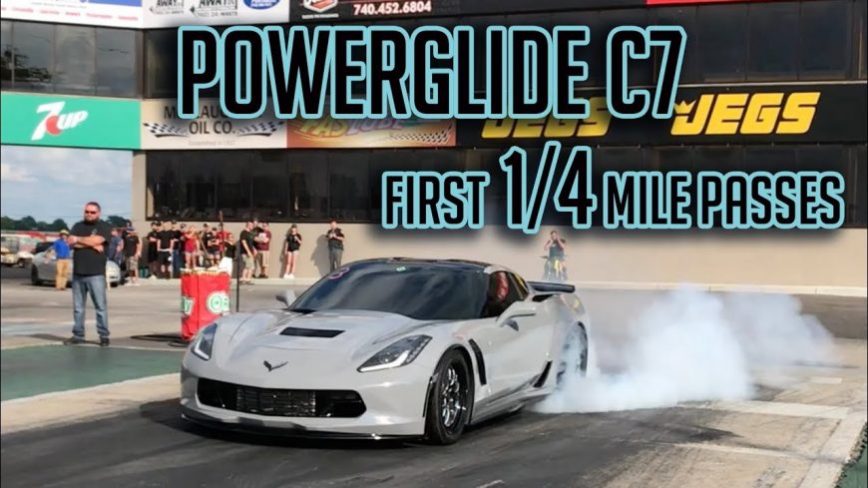 First Powerglide C7 Corvette Runs 1/4 Mile, Owner Says He's Coming for the Record