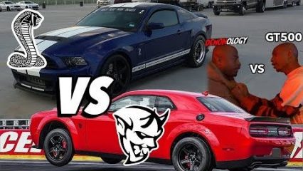GT500 vs Demon… Keeping it Real Goes Wrong