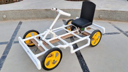 How To Build An Electric Go-Kart With PVC Pipe