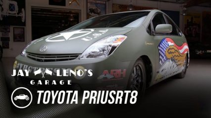 Jay Leno Takes on the Hellcat Powered Prius