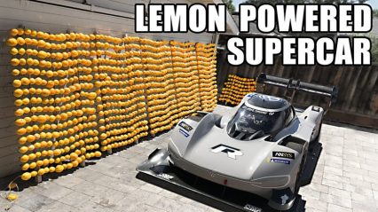 Lemon Powered Supercar- WORLD’S LARGEST Lemon Battery