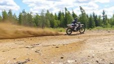 When a 450 Just Won’t Cut it, Suzuki GSXR 1000cc Dirt Bike!