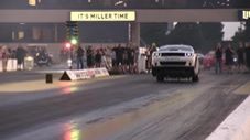 Drag Pack Challenger Rides A Wheelstand, And Crashes HARD!