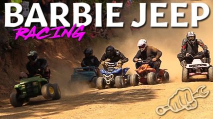 Extreme Barbie Jeep Racing 2018 at Stony Lonesome!