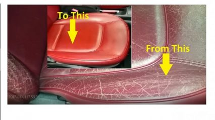 How To Fix Old and Cracked Leather Seats in 10 Minutes