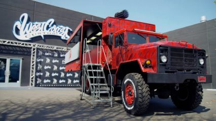 Jake Paul’s Merch/Rescue Truck is Larger Than Life, a Bit Overwhelming