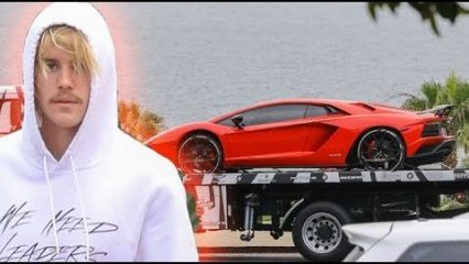 Justin Bieber Gets $500k Lamborghini Aventador Delivered to his Beach Hotel