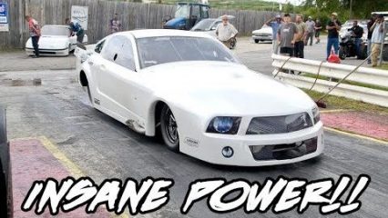 Kayla Morton Making Test Passes in Her ProCharged Mustang!