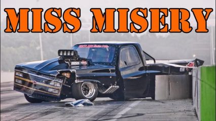 “Miss Misery” Outlaw 4×4 Drag Truck Crash (with Interview)