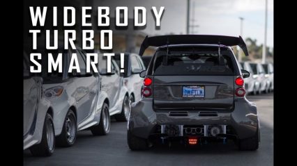 Smart Car Receives Widebody and Turbo Setup