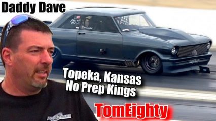 Street Outlaws Daddy Dave New Set Up Racing in Topeka Kansas