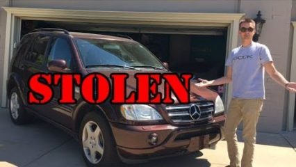 The DUMBEST Car Thief Ever Steals YouTuber’s Mercedes-Benz