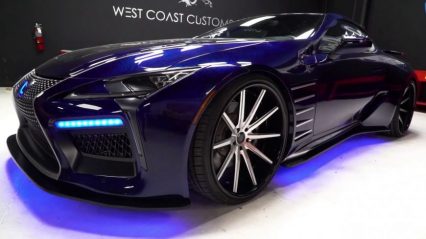 West Coast Customs Creates the Black Panther Lexus in Stunning Fashion