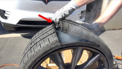 What’s inside a Tesla Tire?