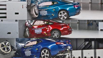 Muscle Car Crash Test Will Help You to Decide Which NOT to Buy