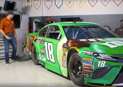 Kyle Busch Reveals New M&M’s Flavor And New Look For His Ride!