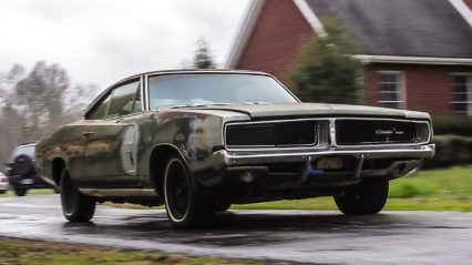 ABANDONED 1969 Dodge Charger Drives After 34 Years