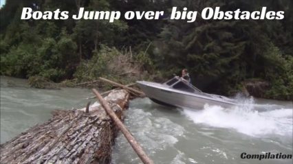Boaters Go CRAZY, Jumping Over Obstacles And Sending It!