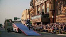 Cole Freeman: The Modern Day Evel Knievel! 100 Foot Jump Aboard a 1,000 Pound Harley