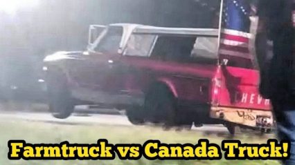 Farmtruck vs Full Assault! Farmtruck Puts America On His Back, And Beats The Canadian Truck – Behind The Scenes.