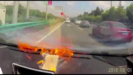 iPhone 6 Explodes While Driving, All Caught On Dash Cam