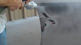 Using Compressed Air To Remove Paint, As Satisfying As It Is Effective